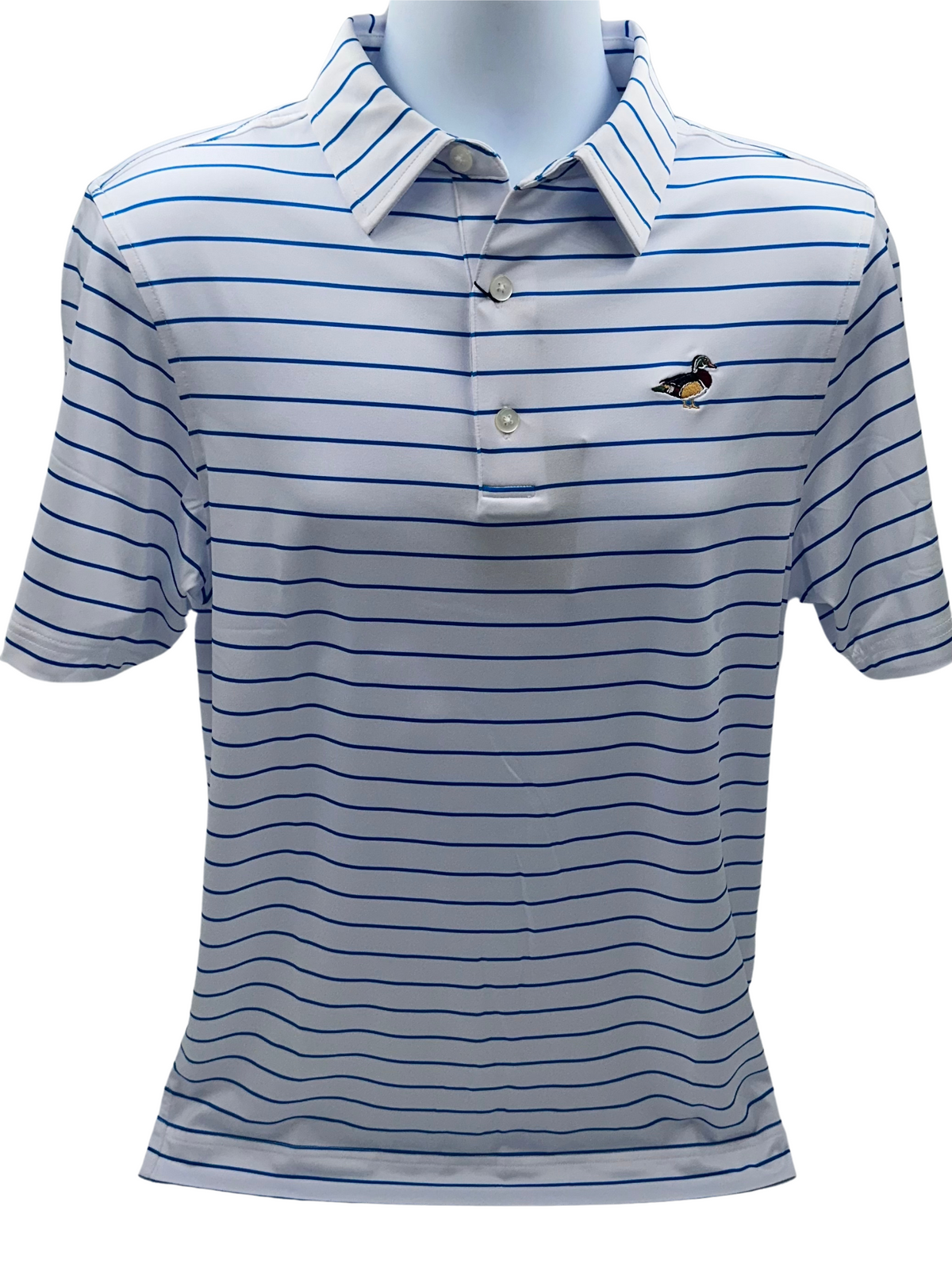 Bull and Briar Wrinkle Free Seabreeze Youth Polo-Wood Duck