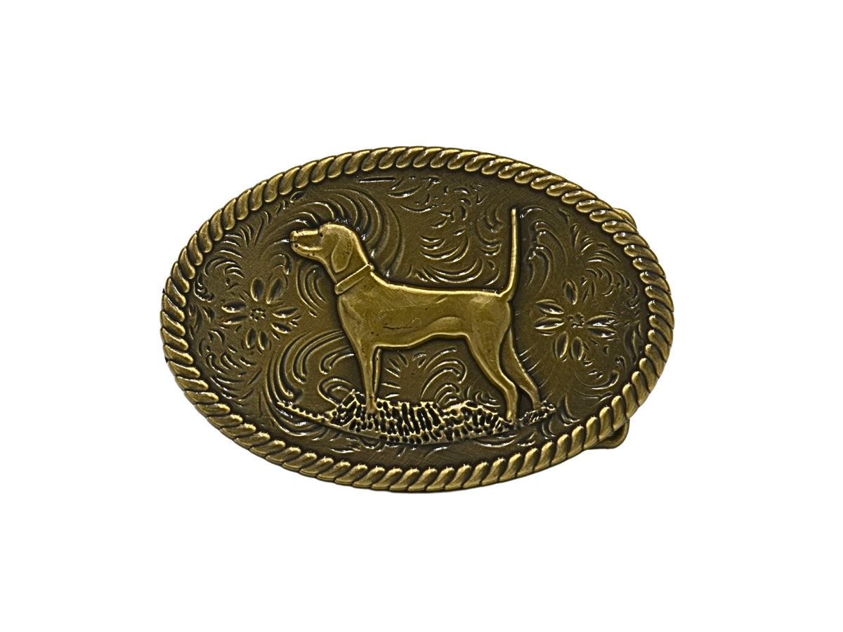 Bull &amp; Briar Pointer Belt Buckle