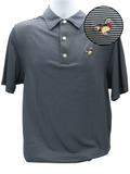 Adult Polo - Navy Striped [Duck]