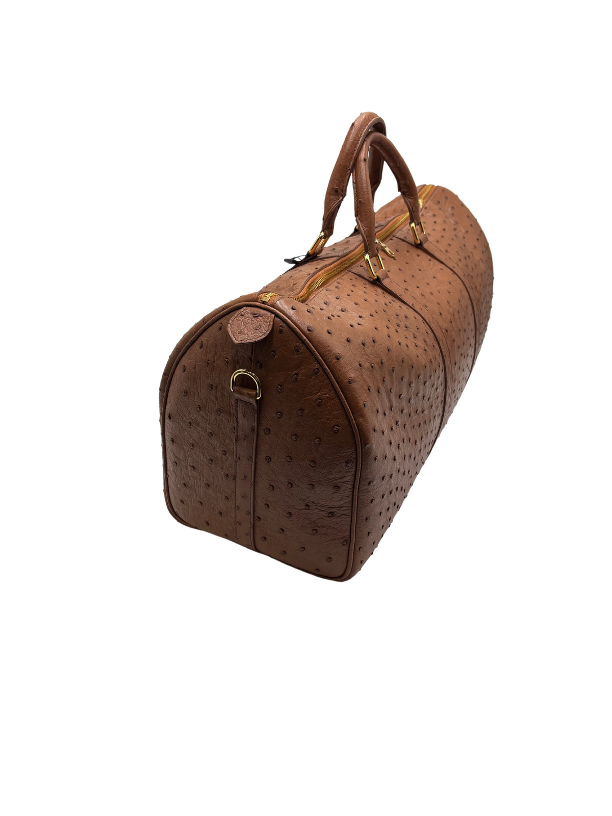 Bull &amp; Briar-The &quot;Jane&quot; Ostrich Duffle Bag