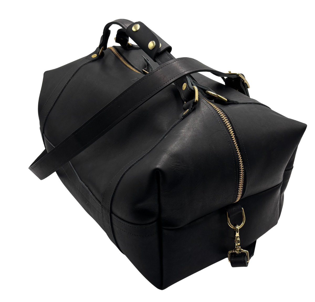 Bull &amp; Briar The &quot;Atticus&quot; Leather Duffle Bag