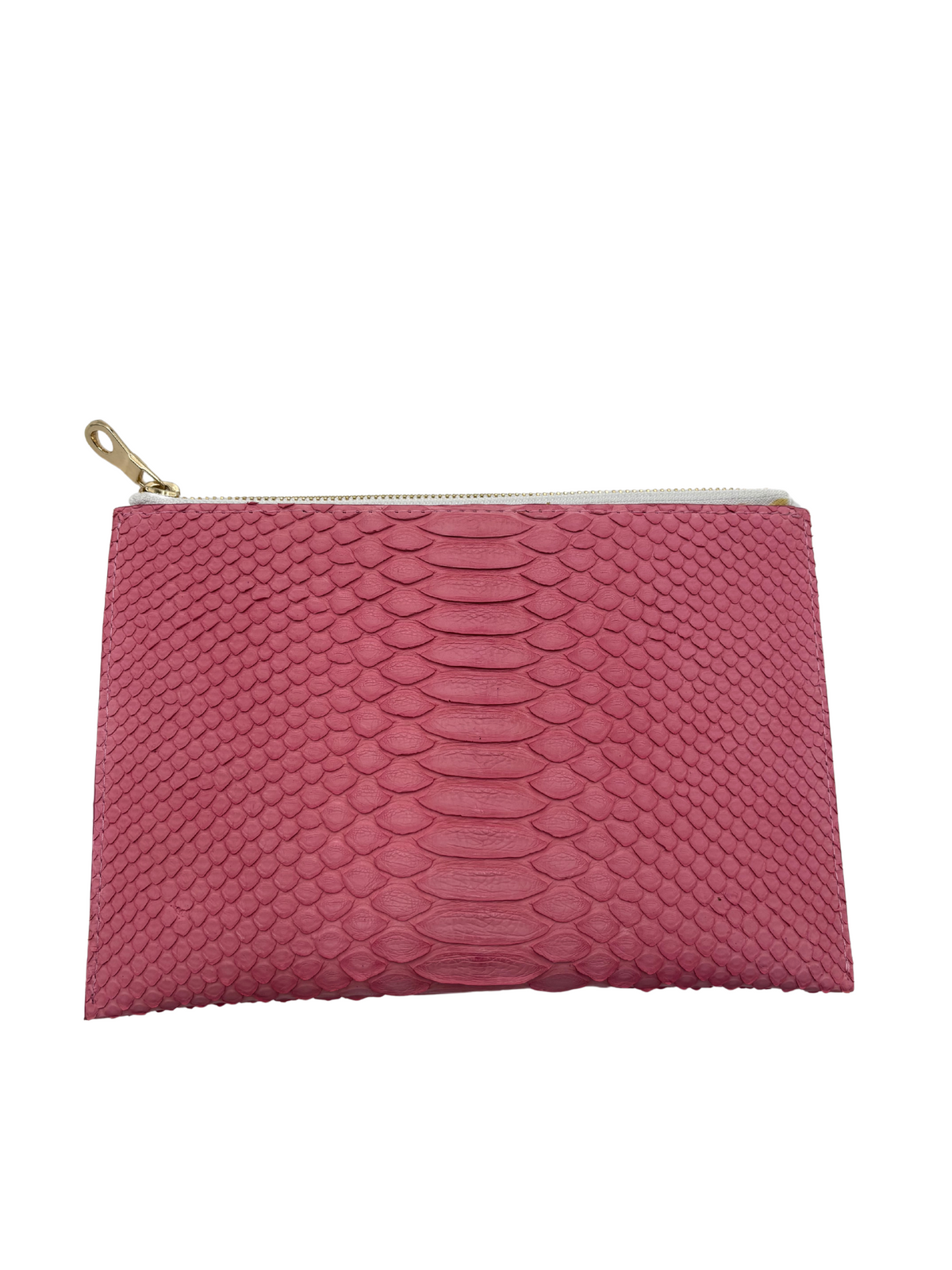 Bull &amp; Briar Clutch Zip Bag in Python