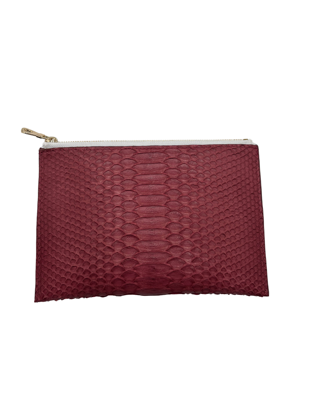 Bull &amp; Briar Clutch Zip Bag in Python