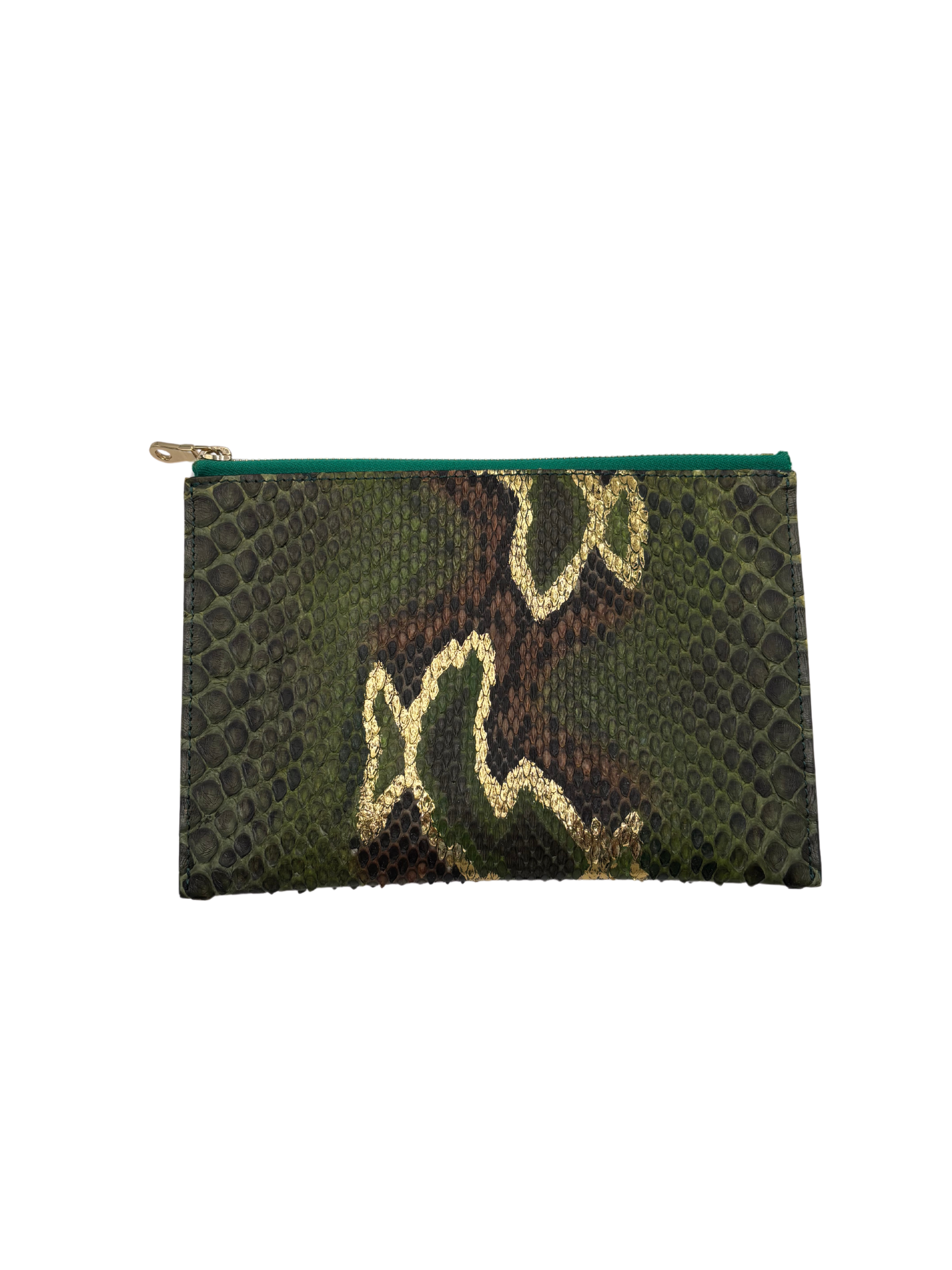 Bull & Briar Clutch Zip Bag in Python