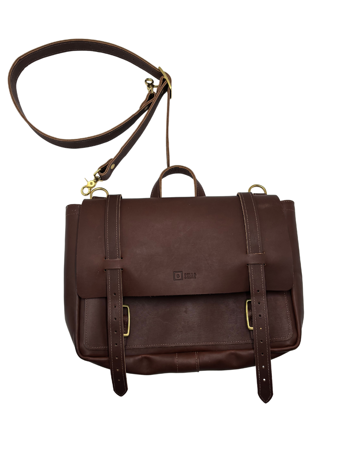 Bull &amp; Briar &quot;The Judge&quot; Genuine Leather Briefcase
