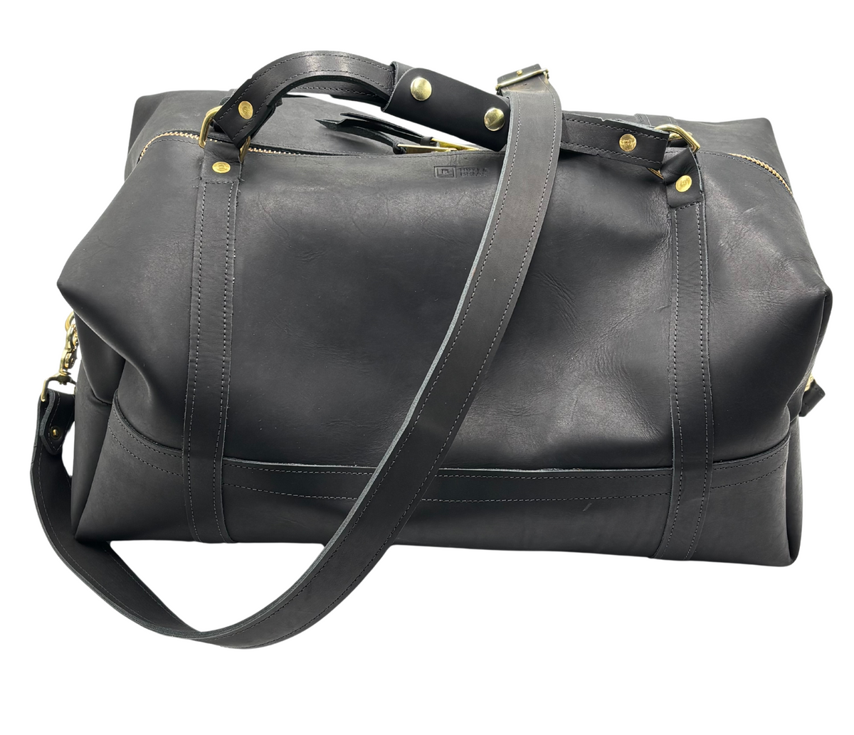 Bull &amp; Briar The &quot;Atticus&quot; Leather Duffle Bag