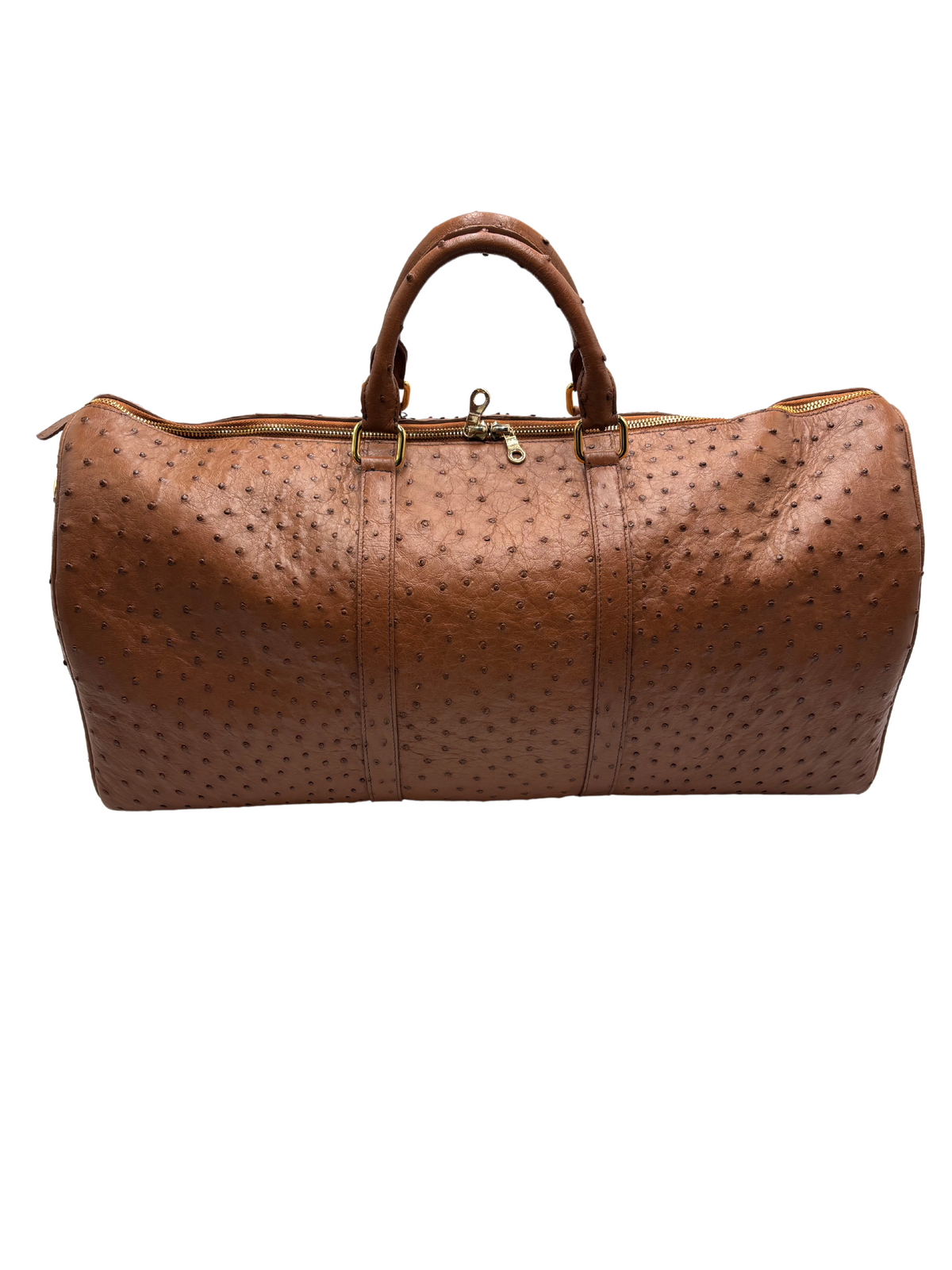 Bull &amp; Briar-The &quot;Jane&quot; Ostrich Duffle Bag