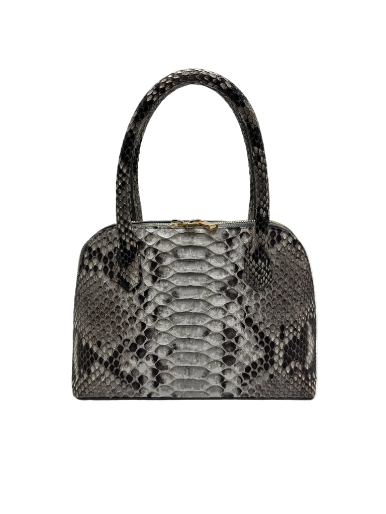 Bull & Briar The "Nora" Handbag in Python
