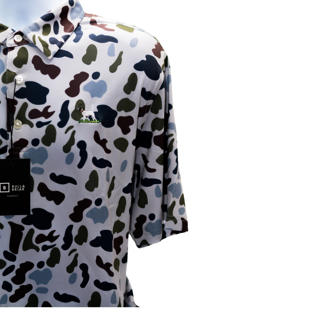 Retro Camo Private Label Polo