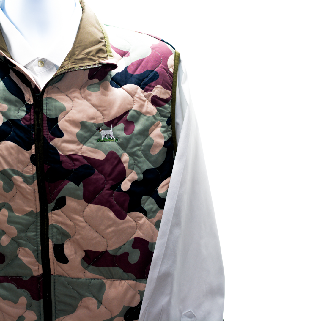 Bull &amp; Briar-Old School Camo Vest-Youth-Dog