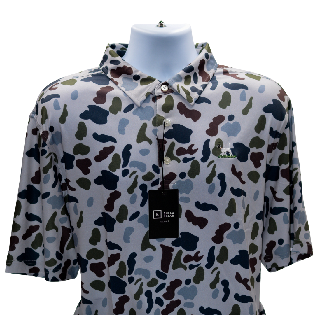 Retro Camo Private Label Polo