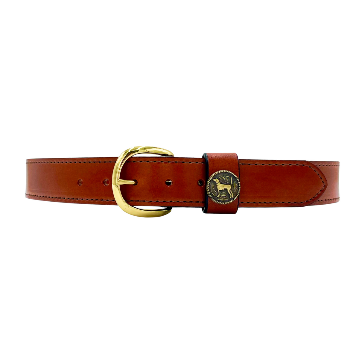 English Pointer Bridle Leather Belt